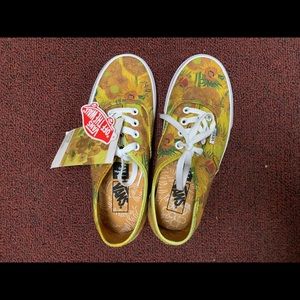 NWT Vans x Van Gogh Museum Sunflowers